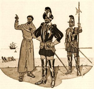 Sketch of Hernando de Alarcon, Courtesy of