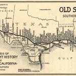 A Map of the Old Spanish Trail donated to the San Antonio Public Library in 1931 | Photograph Courtesy of OST100 (http://www.oldspanishtrailcentennial.com/gallery.html)