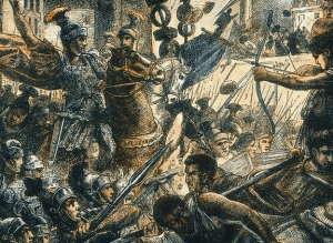 Sulla Fights His Way Into Rome