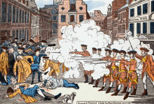 The Bloody Massacre | March 6 1770 | Wikicommons