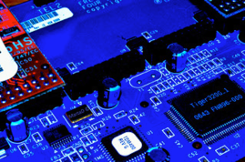 Electronic semiconductor and its parts.