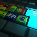 Image of keyboard with translate key