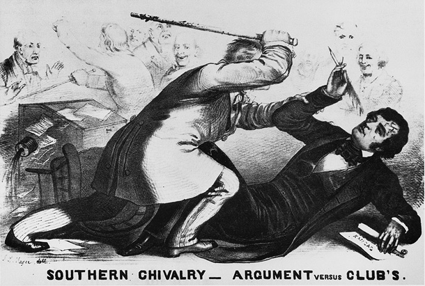 Clubbing of Senator Charles Sumner