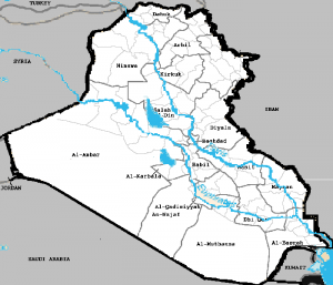Karbala on the Map | Courtesy of wikimedia.orgrtesy of 