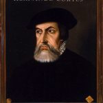 Oil portrait of Hernan Cortes by an Unknown painter, XVII century | Courtesy of Museo de la Real Academia de Bellas Artes de San Fernando. Madrid.