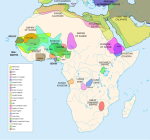 African Civilizations map