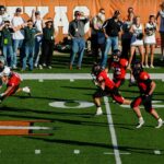 Lake Travis High School Football Team 2024 playing a game