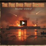 Fire over Fort Sumter