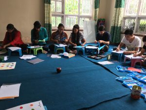 Students Learning English