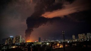 Tehran oil cloud ABC news